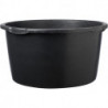 Seau à mortier 45L noir rond. Échelle L