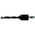 Jeu de fraises HSSmit CV-foret hélicoïdal à bois 5/16mm x 86mm Fisch