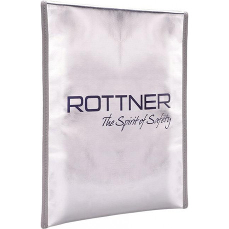 Porte-documents FIRE BAG A4. argent