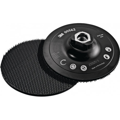 Plateau-support Scotch Brite  DH-AC D. 125 mm M14 autoagrippant 3M