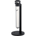 Cendrier sur pied D394xH1000 mm argent rond acier inoxydable RUBBERMAID