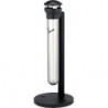 Cendrier sur pied D394xH1000 mm argent rond acier inoxydable RUBBERMAID