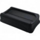 Couvercle polyéthylène noir L297xP521mm adapté aux poubelles de tri 60/87 l Couv 