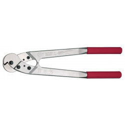 Cisaille à câble métallique C12 longueur 500 mm revêtement en plastique FELCO