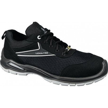 Chaussure de sécurité Lennon pointure 43 noire S1P ESD SRC EN ISO 20345 textile 