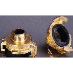 Filet rapporté laiton filetage ext. 1 1/4 po. APD