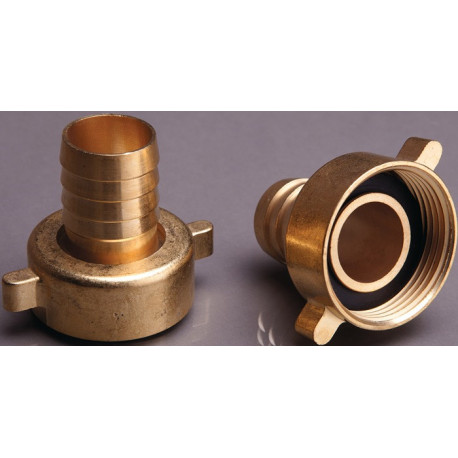 Raccord à visser p. tuyau laiton taille tuyau 25 mm filetage int. 1 1/4 po. APD
