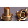 Raccord à visser p. tuyau laiton taille tuyau 25 mm filetage int. 1 1/4 po. APD