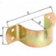 Collier L119xB40xH44mm acier galvpour tuyau  44,5mm 1 3/4 GAH (Par 10)