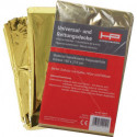 Couverture de sauvetage DIN 13164 L2100xB1600xH0.2env.mm dimensions pliage env. 
