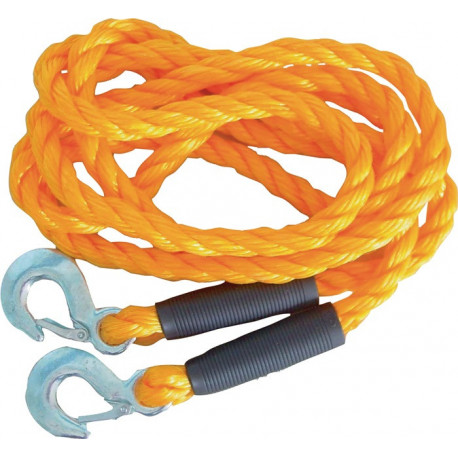 Corde de remorquage en monofilament 2 500 kg Monofilament crochet/crochet longue 