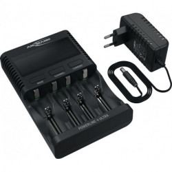 Chargeur universel UBC-Powerline4Ultra-EU-cb avec bloc d'alimentation 1.2 V NiMH 