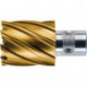 Couronne de carrotage DURA 25 D. nominal 21 mm Revêtu de TiN Quick IN FEIN 