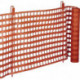 Clôture de sécurité Thermoplast longueur 50 m hauteur 1 m orange trafic 6 kg WEM 
