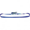 Sangle d'amarrage DIN EN 12195-2 longueur 5 m largeur 25 mm avec rochet LC U 1000 daN