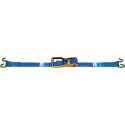 Sangle d'arrimage DIN EN 12195-2 L.10m lar.50mm à cliquet+cadre h.LC U 4000 daN DOLEZYCH