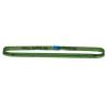 Élingue ronde DIN EN 1492-2 volume 2 m vert capacité de charge simple 2000 kg