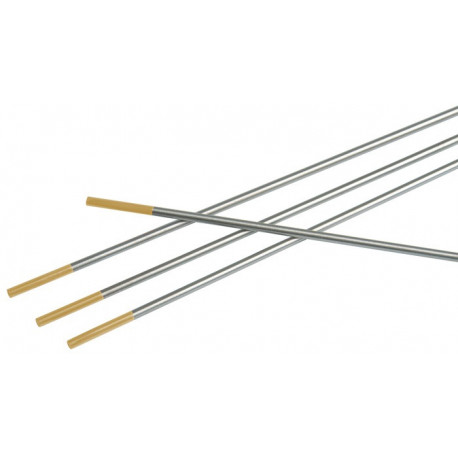 Électrode en tungstène WL 15 D. 24 mm longueur 175 mm doré LITTY (Par 10)