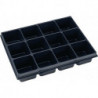 Insert pour petites pièces i-BOXX® iB 72 l349xP265xH63mm polystyrène avec 12 cuv 