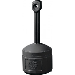Cendrier sur pied D419xH978mm noir polyéthylène standard JUSTRITE 