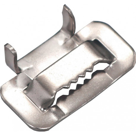 Fermeture de la bande de serrage 19 mm V2A SST (Par 100)