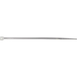 Colliers de câblage longueur 280 mm largeur 7.6 mm polyamide naturel 100pcs/sach 