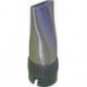Buse pour mortier-seringue avec sortie 8 x 65 mm Acier inoxydable / plastique 