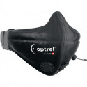 Masque bouche et nez noir POM.Polyester.PU valve 2 pc.OPTREL 