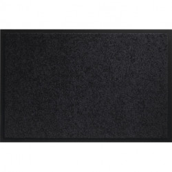 Paillasson lavable gris polyamide L900xl2500xS7mm 