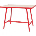 Table de monteur Hêtre l1200xP700xH840mm / 30 mm d'épaiss. de panneau 