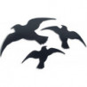Silhouette d’oiseau Easy Sticker 3 pièces WINDHAGER (Par 20)