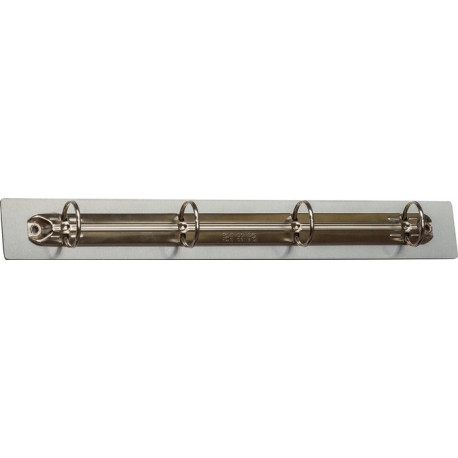 Reliure à 4 anneaux D. 40 mm aluminium approprié pour DIN A5 / DIN A4 / DIN A3 T 