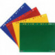 Pochette transparente magnétique l265xH315mm verte pour format DIN A4 TARIFOLD 