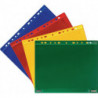 Pochette transparente magnétique l265xH315mm verte pour format DIN A4 TARIFOLD 