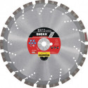 Disque diamanté SHOXX BX13 D. 350 mm perçage 25.4/20 mm soudé au las 