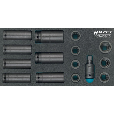 Module à outils 163-463/15 15 pièces nombre d'outils : 15 HAZET 