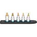 Jeu de clés à douilles SmartRail 5 pièces 1/2 pouce pour intérieur TORX® HAZET 