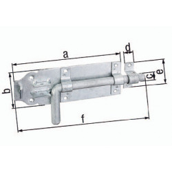 Bolzenr. L.200mm B.70mm STA TZN Ausschub 49mm GAH