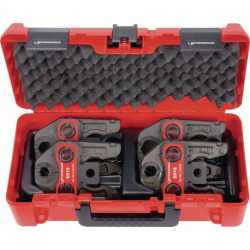 Jeu de mâchoires de pressage 32 kN larg. nom. 16-20-26 mm Type TH ROTHENBERGER 