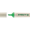 Surligneur 24 EcoLine vert clair graduation 2-5 mm pointe biseautée EDDING (Par 10)