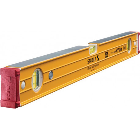 Niveau à bulles 96-2 200 cm aluminium jaune ± 0.5 mm/m STABILA