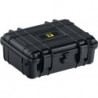 Valise plastique DinoPlus L180xL225xH85 mm ABS bandoulière noir 2,1 l 