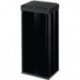 Poubelle H770xl340xP260 mm 52 l noir HAILO