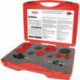 Jeu de scies cloches 8 pièces 19 - 57 mm prof. coupe 38 mm HSS-bi-métal RUKO 