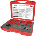 Jeu de scies cloches 11 pièces 19 - 64 mm prof. coupe 38 mm HSS-bi-métal RUKO 