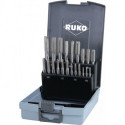 Jeu de filières et de tarauds DIN 352 M3-M12 HSS RUKO 
