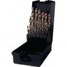 Jeu de forets hélicoïdaux DIN 338 ULTIMATECUT d. nominal 1-13x0.5 mm HSS-Co5 Or 