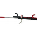 Antivol griffe volant STA L38.5xL12xH5mm G.2.02kg noir/rouge 