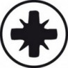 Embout de vissage 1/4'' pour vis cruciforme PZ, Dimensions : PZ 3, Long. 28 mm