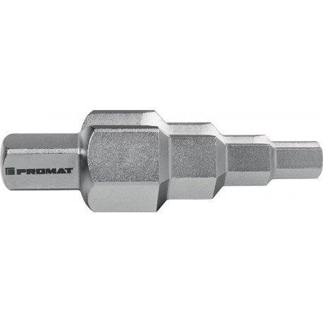 Clé étagée gaz 3/8 - 1/2 - 3/4 - 1 po. chromé PROMAT 